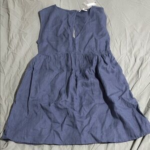 Madewell Sleeveless Denim Dress
